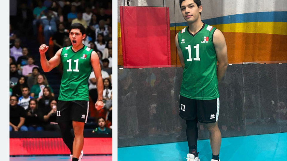 Estudiante de Cecyte Sonora representa a #México en Torneo Internacional de Voleibol.